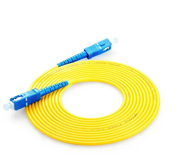 Single Mode Fiber Optic Patch Cable SC/LC/FC/ST Jumper Cable SMF 9/125 Simplex Duplex Fibe