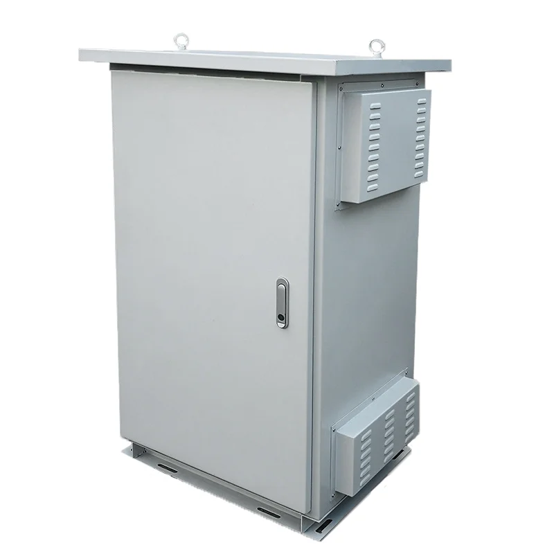 Durable Outdoor Integrated Steel Network Cabinet Shell IP55 Weather Resistant Electronics & Instrument Enclosure-boxintelecom