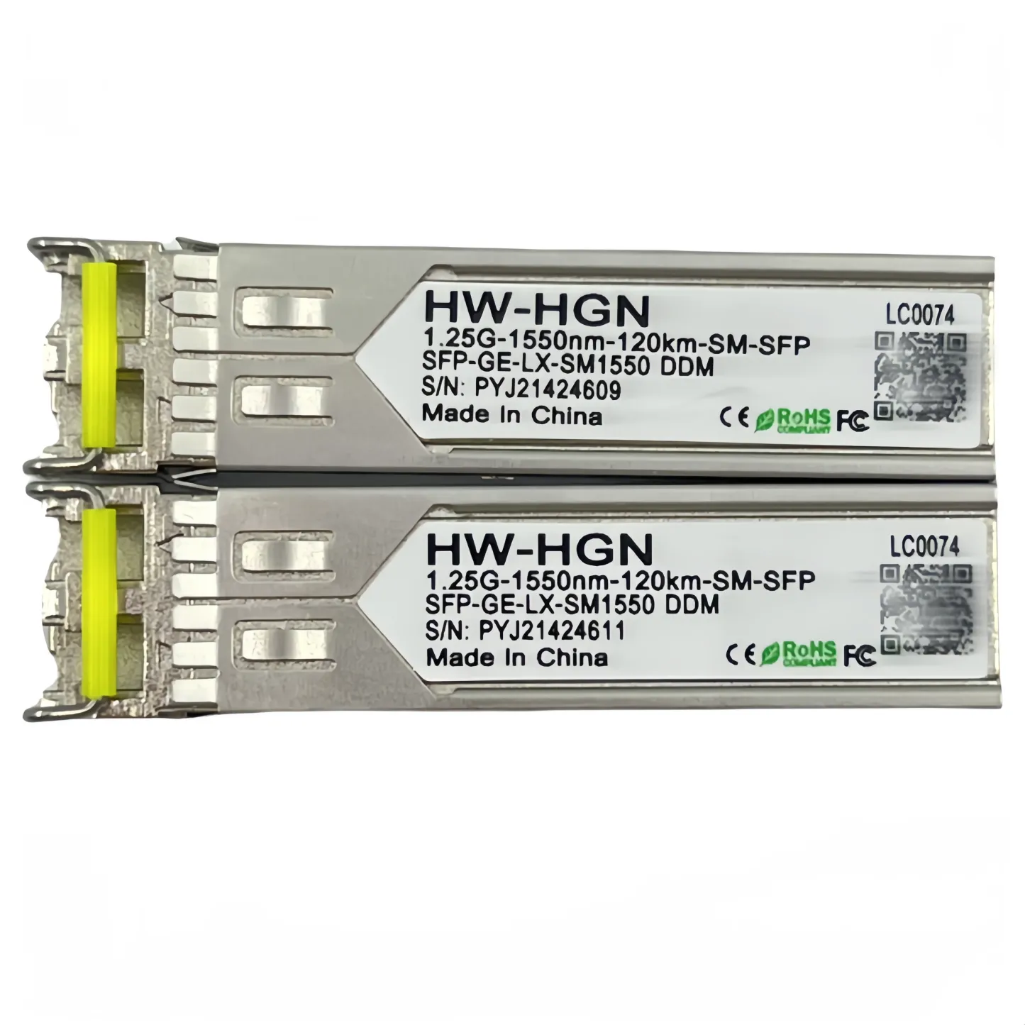 1.25G 1550nm 120km SFP Module SM  GE LX SM1550 DDM Connector Optical Compatible Switch Gigabit Sfp Fiber Transceiver Module-boxintelecom