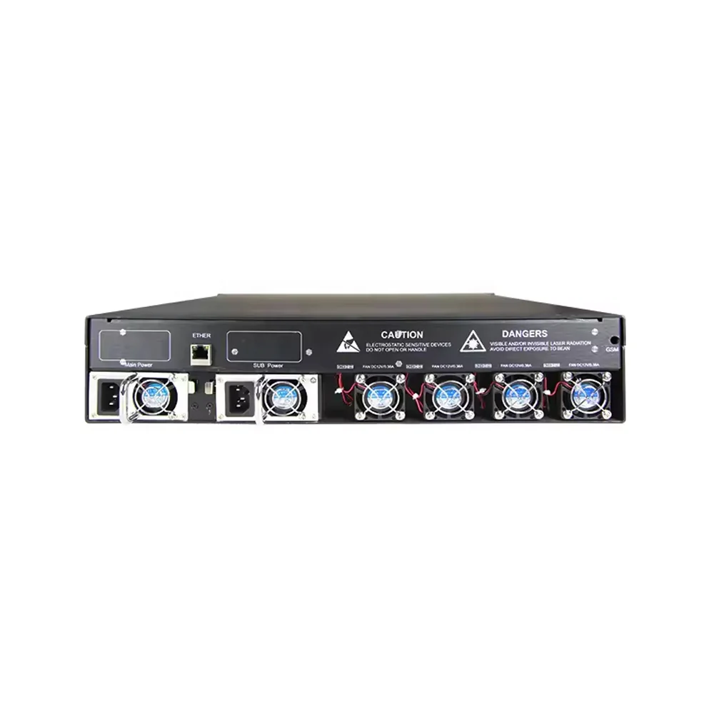 Fiber Optical Amplifier 2U 32 Puertos High Power EDFA 32*16dBm - 32*23dBm 32 Ports 1550nm PON CATV EDFA-boxintelecom