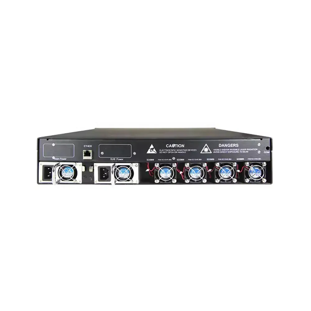 Fiber Optical Amplifier 2U 32 Puertos High Power EDFA 32*16dBm - 32*23dBm 32 Ports 1550nm PON CATV EDFA-boxintelecom