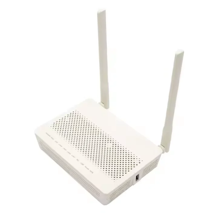 Shunou EG8141A5 Xpon ONU Fiber Optical WiFi Router 1GE+3FE+Voice+USB+RJ45 Connector FTTH FTTB FTTX 2.4G WHITE 1 Year Warranty-boxintelecom