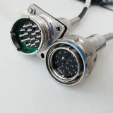 J599A8 Waterproof Fiber Optic Connector| 38999 III Compatible| ARINC 801 Standard High-Pre