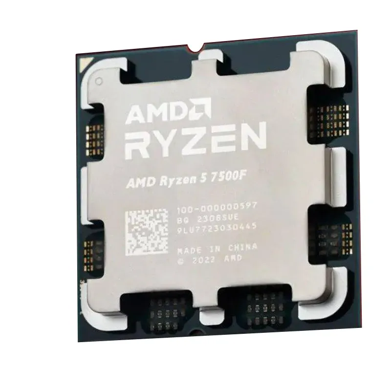 AMD Ryzen5 7500F 6 Cores 12 Threads 5GHz Desktop Computer Processor with AM5 Socket CPU-boxintelecom