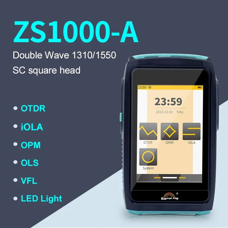 Signal Fire Fiber Optic   ZS1000-A-B Handheld 1310 /1550 Sm Mini Multifunction OTDR  60km 1550 Automated Testing OTDR Mini Otdr-boxintelecom