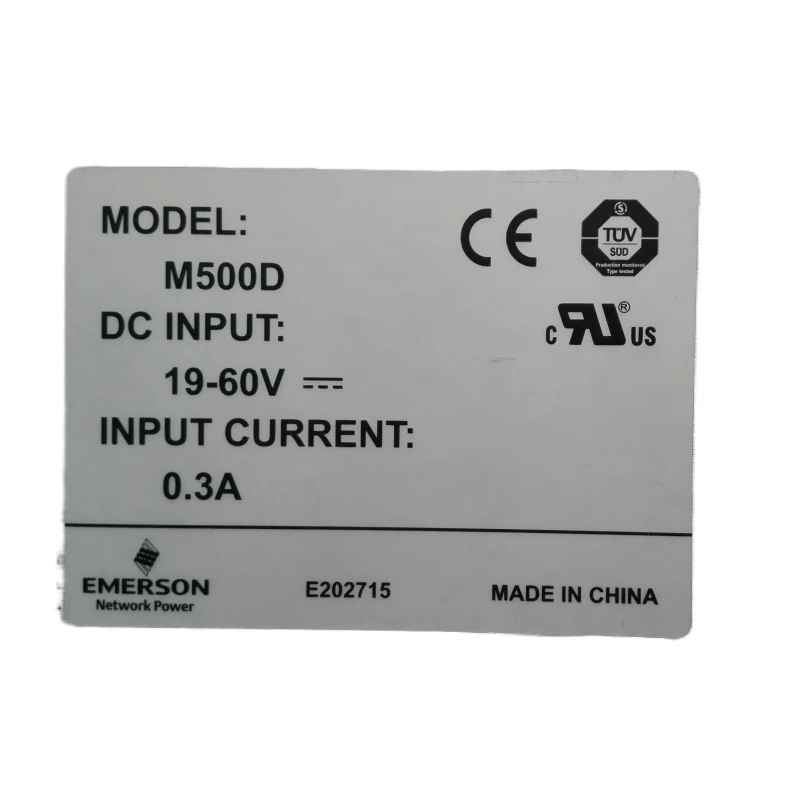 Emerson monitoring module 19-60V 0.3A Controller Module Vertiv M500D for network telecom DC power system-boxintelecom