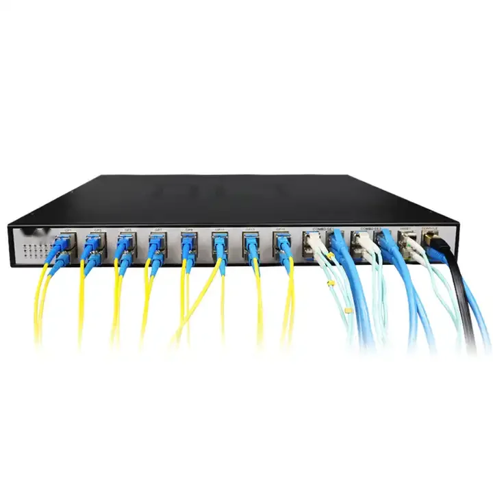 olt hsgq 4 port triple play tarjeta 16 pon mini gpon olt ftth FTTx Solution 10G gepon olt compatible with ONU fiber-boxintelecom