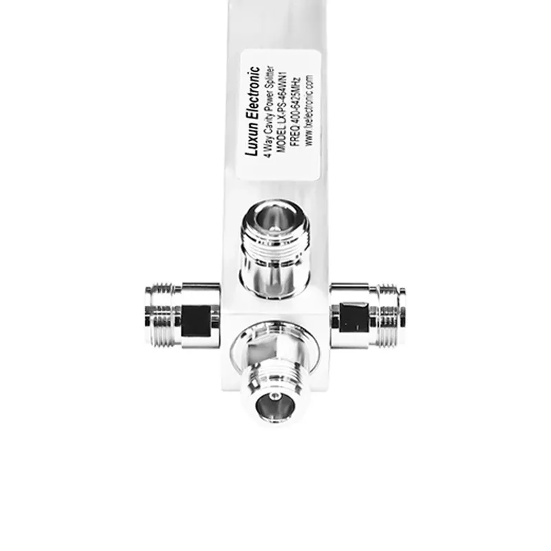 RF  400-6425mhz 4 Way Power Divider Splitter for Wireless Solutions,  N Female 2 Way Power
