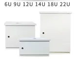 Custom 19-Inch IP55 Stainless Steel Outdoor Telecom Cabinets Waterproof Distribution Box 6