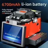 A-80S Optical Fiber Splicer  Core-to-Core Alignment Fusion Splicer Fiber Optic Machine for