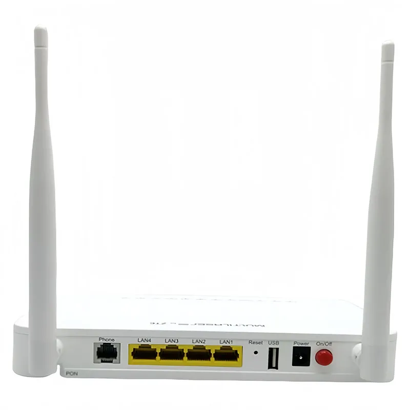 F670L EPON GPON Dual Band 4GE+1TEL+1USB AC 2.5G 5G Wifi Optical Network Unit FTTH Xpon Xgspon ONU ONT with SC Connector Type-boxintelecom