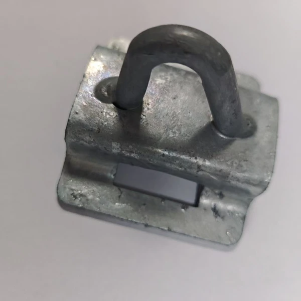 Ftth Flat Drop Cable Bracket Figure 8 Cable Drop Cable Clamp Galvanized Steel FTTH Pole Br