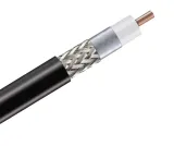 Custom Machined Coaxial Line LMR400 50 Ohm Coaxial Cable High Shielding Efficiency Base St