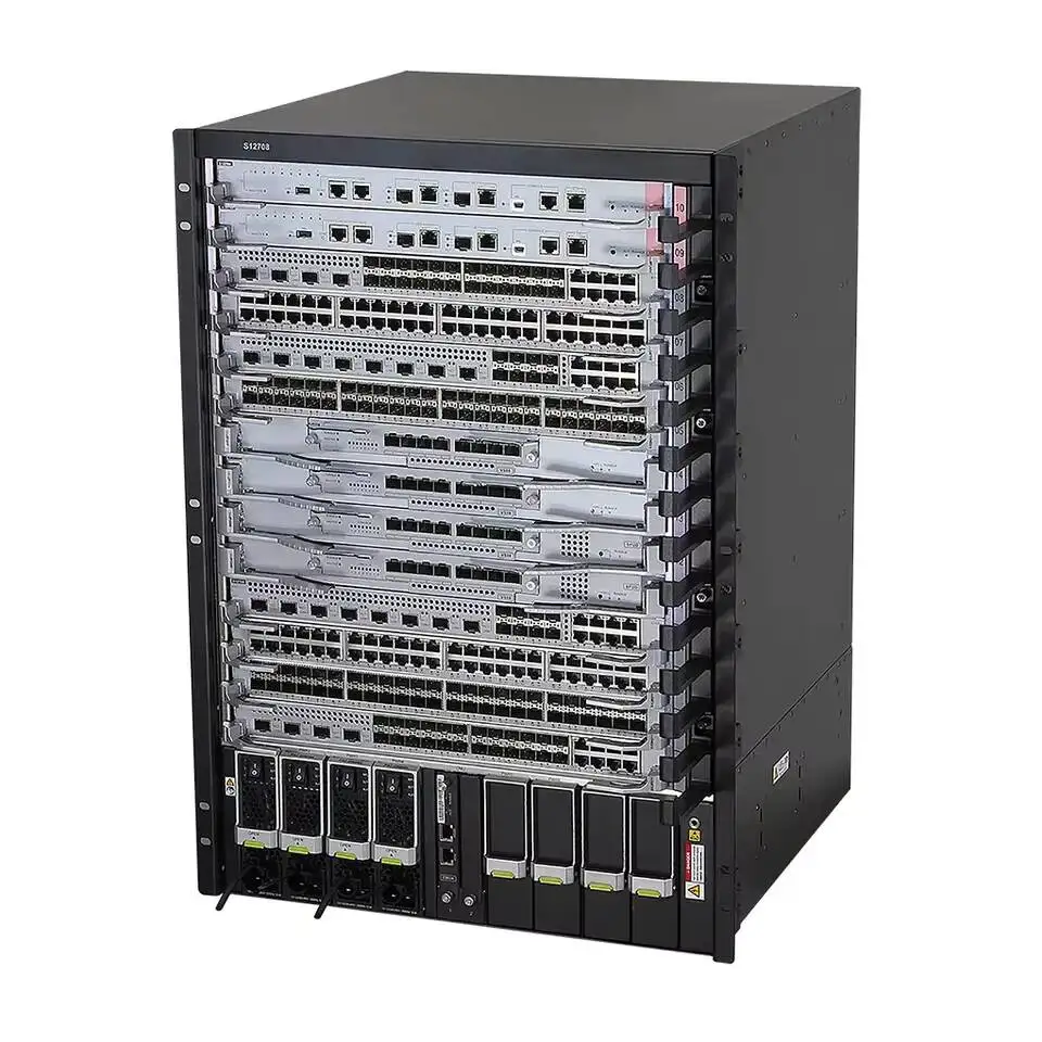 CloudEngine S12700 Series 43,200 Mpps 57.6 Tbit/s/86.4 Tbit/s arge-Scale Throughput enterp
