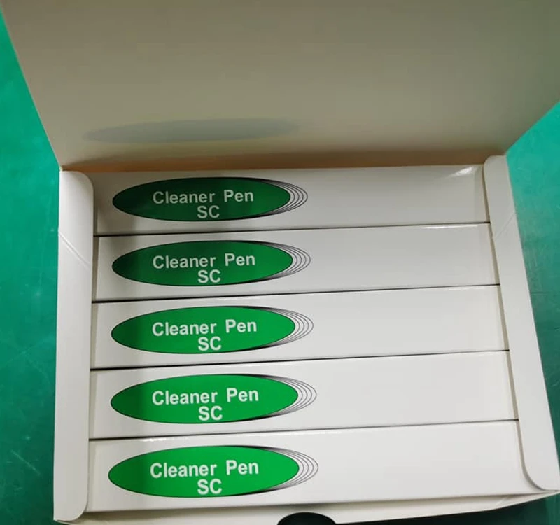 800 Times One Click 2.5mm SC FC Cleaner 1.25mm Pen LC Fiber Optic  Connector Cleaning Pen