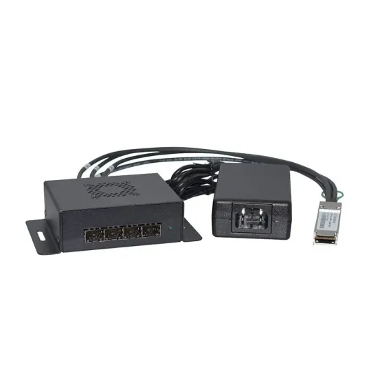 40G QSFP+ Extender to SFP+ Adapter Module Box Breakout to SFP+ Cage qsfp to qsfp cage with