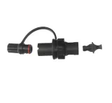 SC/APC Slim-Type Fiber Optic Waterproof Adapter, IP67 ABS Outdoor FTTH/FTTx High-Performan