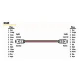 LC OM3/OM4 8/12/24F G657A1 MPO/MTP Fiber Optic Patch Cord MPO-LC/UPC MPO-FC Data Center Ca
