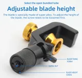 Armored Fiber Optic Cable Stripper 8-28.6mm POE FTTH IP TCP Aluminum Alloy Stripping Tool 
