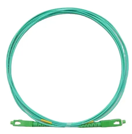 APT Factory  Price  Fiber Optic Jumper Fiber Optic 1.6mm 3.5m  Om3 Simplex Aqua Fiber Optic Patch Cord sc Apc to sc Apc-boxintelecom