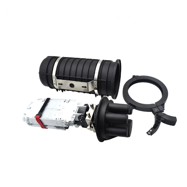 144 Cores Dome Type FTTH Fiber Optic Splice Closure IP68 Waterproof Joint Box-boxintelecom