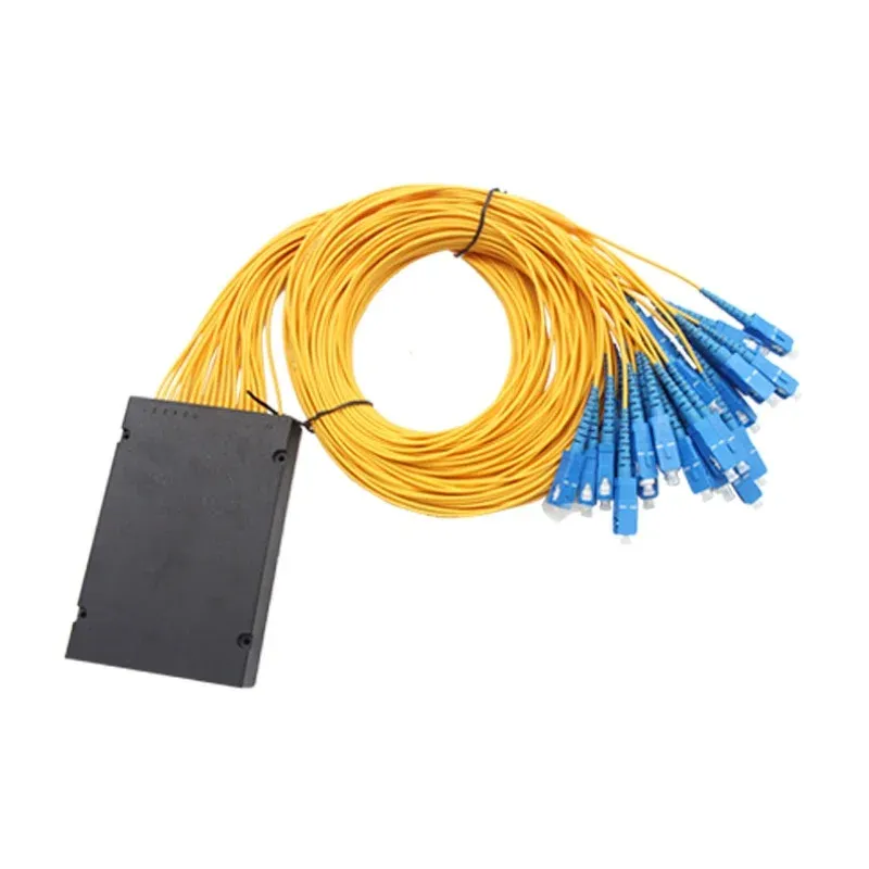 Surfiber Box-Type Optical Splitter 1/32 SC/UPC Pigtail SC Connector Type for 5G Carrier-Cl