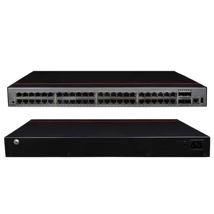 S5735-L48P4S-A1 98011345 S5700 S5735-L1 Series 48*10/100/1000BASE-T 4*GE SFP Ports, PoE+, AC Power Switch for h w 0
