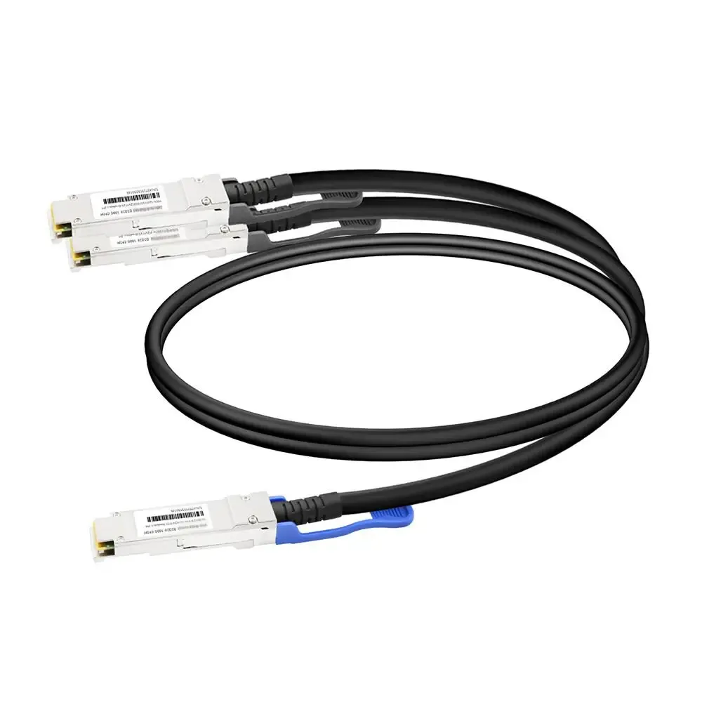 SURFIBER SUR-XF-DG100-2 100G QSFP28 to 2x 50G QSFP28 DAC Cable High-Speed Breakout Direct 