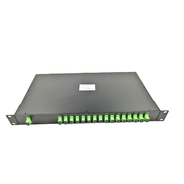 ZG TECH 1U 19inch Rack Mount 16-Channel CWDM Demultiplexer with SC/APC Connector and 3-Year Warranty for CATV Transmission-boxintelecom