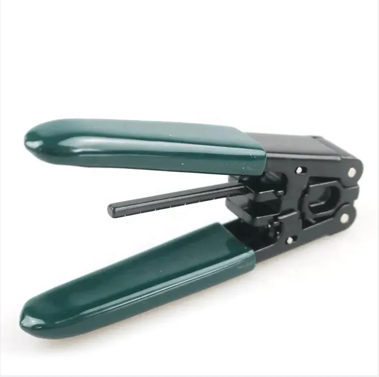 APT Insulated Fiber Stripper Green for 2.0mm 3.0mm FTTH Fiber Optic Drop Cable Stripping Coating Cladding  Drop Cable Stripper-boxintelecom