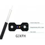 GJXFH FTTH Indoor Fiber Optic Drop Cable 1 Core 2 Core Communication Cables