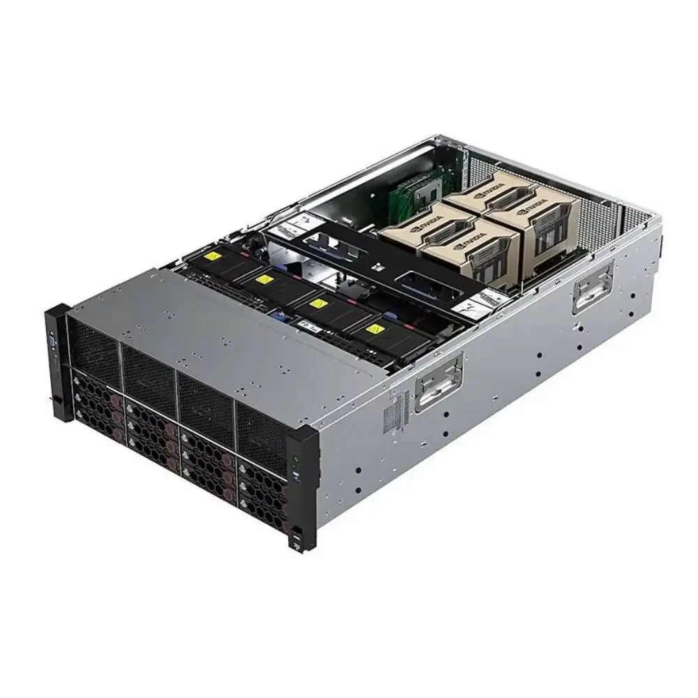 New Generation 4U Dual-Node Heterogeneous Computing H3C UniServer R5300 G5 AI 8 GPU Server