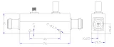 High Frequency 4000-12000MHz 600W RF Directional Coupler with N Female Connector for DAS I