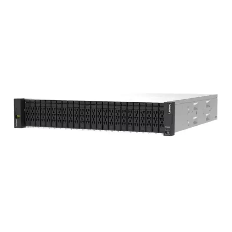 Lenovo ThinkSystem All-NVMe Array With 4x 25 GbE SFP28 Onboard Ports for DE6600F Storage