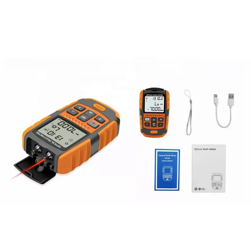 4 in 1 Multi-function  Visual Fault Locator Network Cable Test Optical Fiber Tester VFL-50dBm~+26d Optical Power Meter-boxintelecom