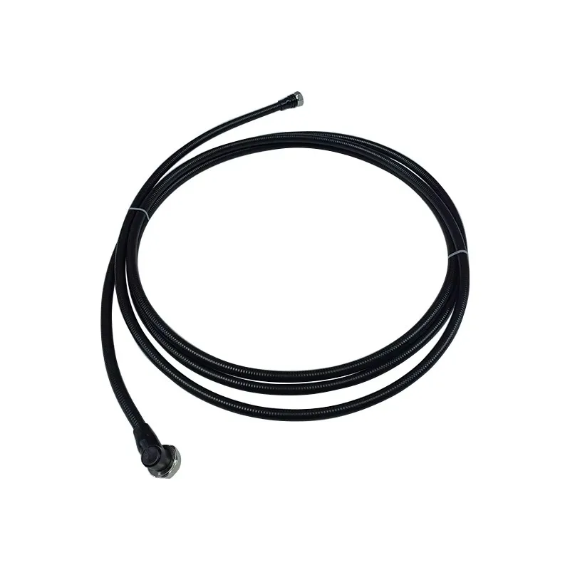 5 Meters RF 1/2 Superflexiable Jumper Cable Feeder  with 4.3-10 Male to DIN Male Right Angled