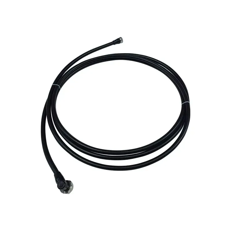 5 Meters RF 1/2 Superflexiable Jumper Cable Feeder  with 4.3-10 Male to DIN Male Right Angled