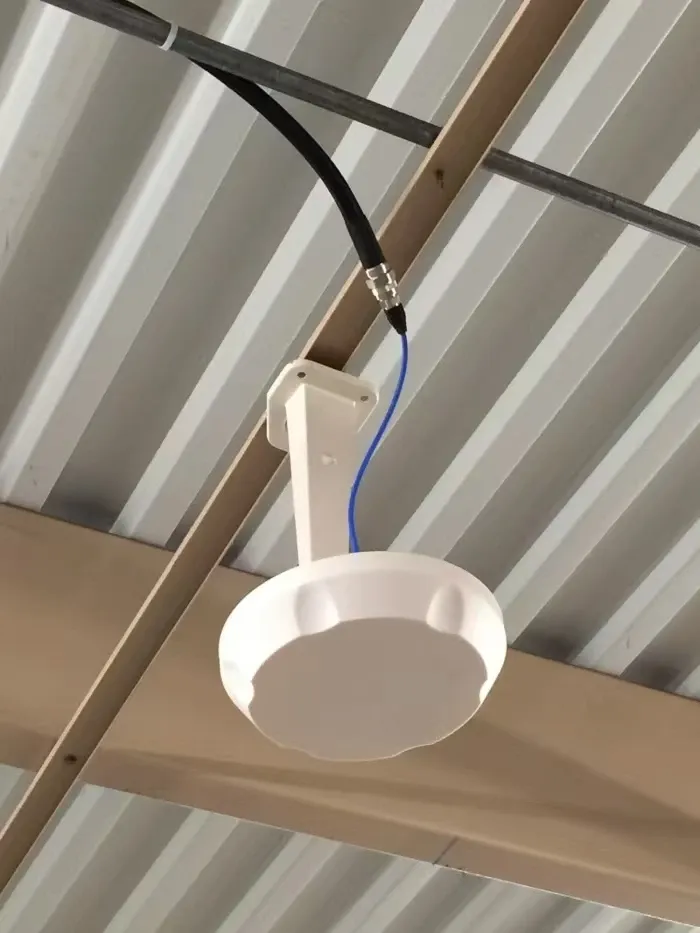 Hot Sale 617-3800MHz Slim RF Omni Ceiling Antenna with N Female Connector for DAS-boxintelecom