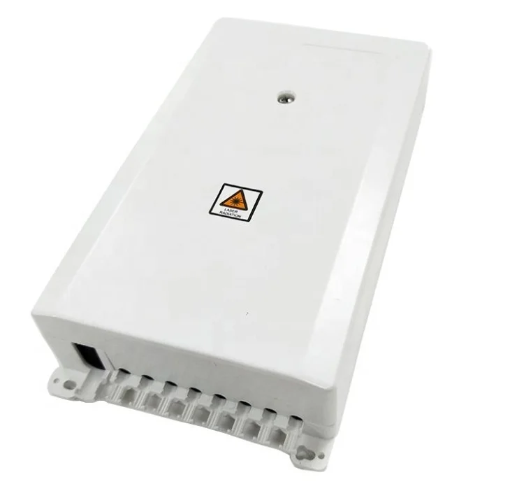 Hot sell loaded with 8 SC adapters 1*8 splitter indoor wall-mounting optic fiber box 1 - 4