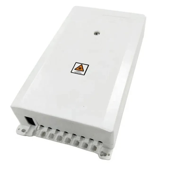 Hot sell loaded with 8 SC adapters 1*8 splitter indoor wall-mounting optic fiber box 1 - 4