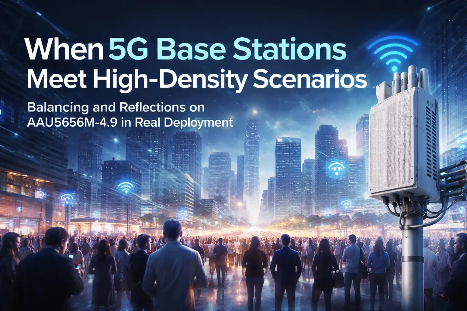 当5G基站遇上高密度场景：AAU5656M-4.9在真实部署中的权衡与反思-boxintelecom
