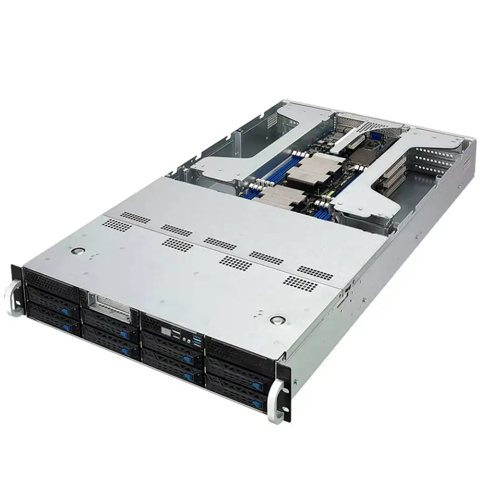 New Generation ASUS ESC4000 G4 High Performance 2U Accelerator Server with 16 DIMMs and 8 Hot-swap HDD Bays 5