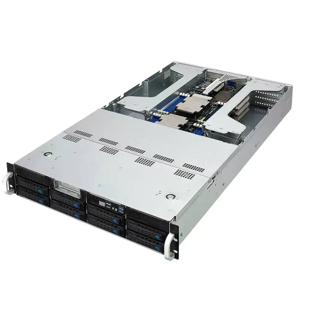 New Generation ASUS ESC4000 G4 High Performance 2U Accelerator Server with 16 DIMMs and 8