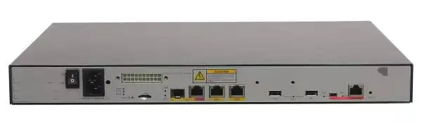 AR2220E Enterprise Routers Scalable Secure Native WLAN DSP SICs 3 GE 1 X Combo PoE RJ45 Console 1.6 Gbit/s RPS 0