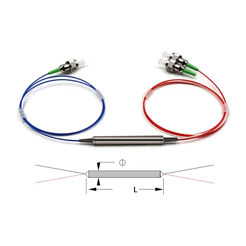 SM/MM 1310/1550 3 Port Fiber Optic Circulator 1 Minute 2 Fiber Optic Circulator-boxintelecom