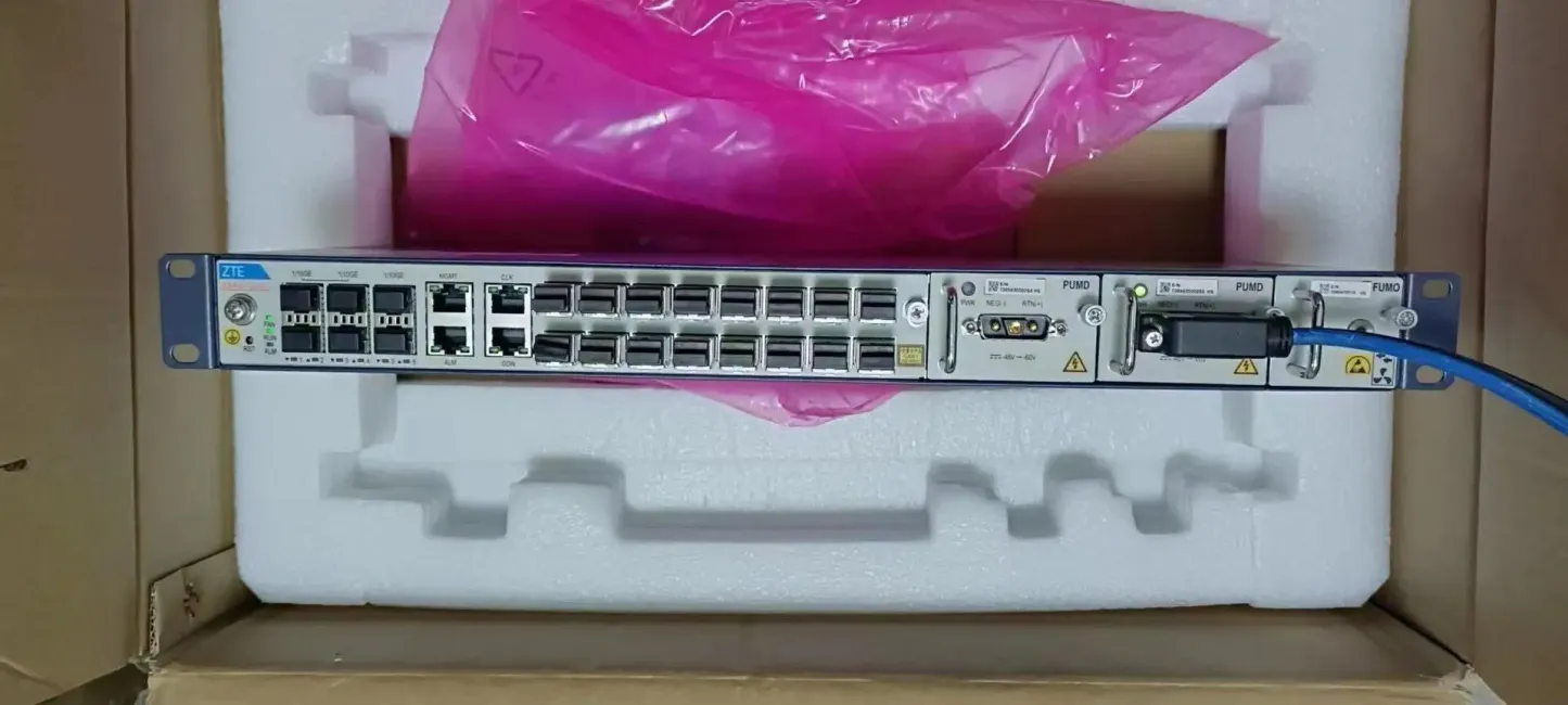 Original OLT Optical Line Terminal olt zte c610 16 port ZXA10 C610 OLT a pizza-box PON  DC AC in stock-boxintelecom