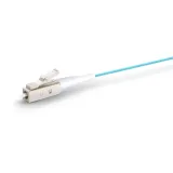 Simplex OM3&OM4 Multimode Fiber Optic Pigtail LC/UPC Connector, PVC/ LSZH Outer Jacket