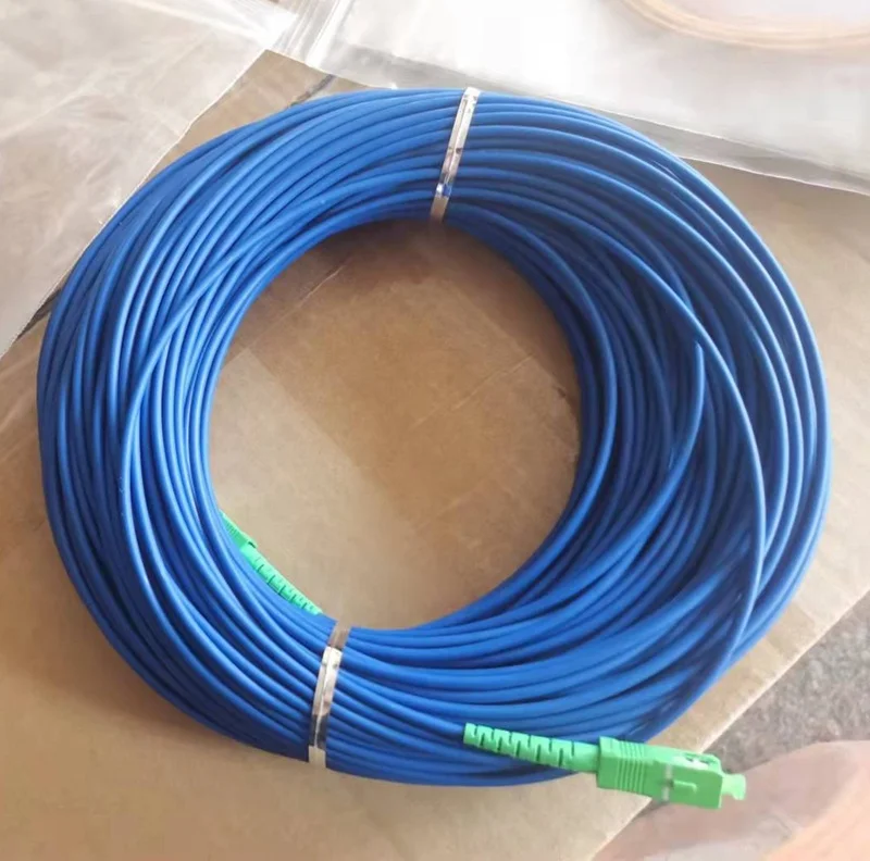 FTTH FC/PC Simplex Duplex SM MM Connector Fiber Optic Network Jumper for WiFi 4G 3G Armed