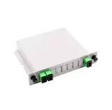 Hot Sale  FTTH Fiber Optic Cassette Type SC APC Connector PLC Splitter Splice 1*2  1*4