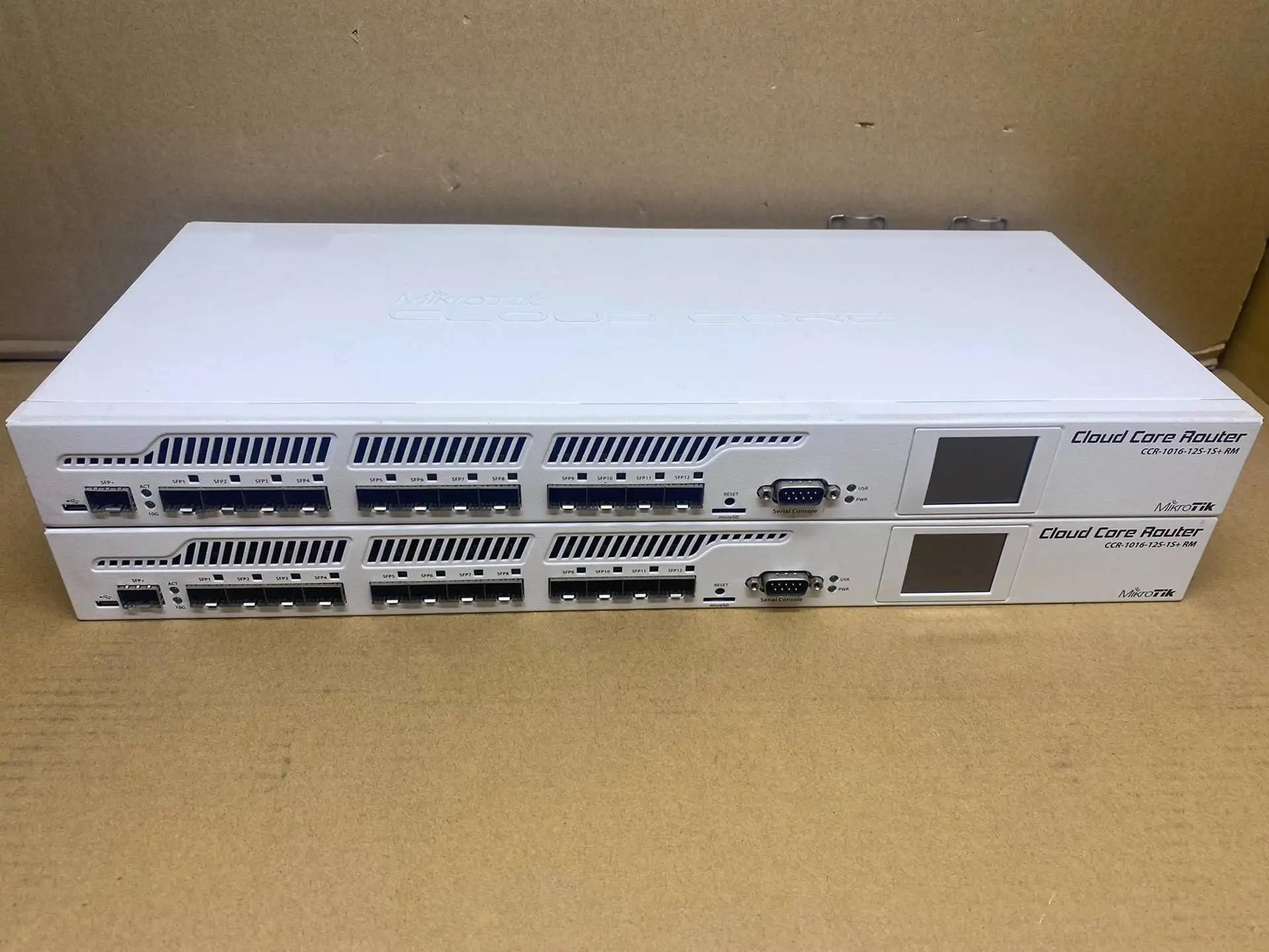 Brand new Mikrotik CCR1016-12G Industrial Grade Router with a cutting edge 16 core CPU-boxintelecom